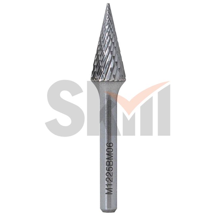 Борфреза коническая M 03х11 M03L75  двойная насечка, удлиненная