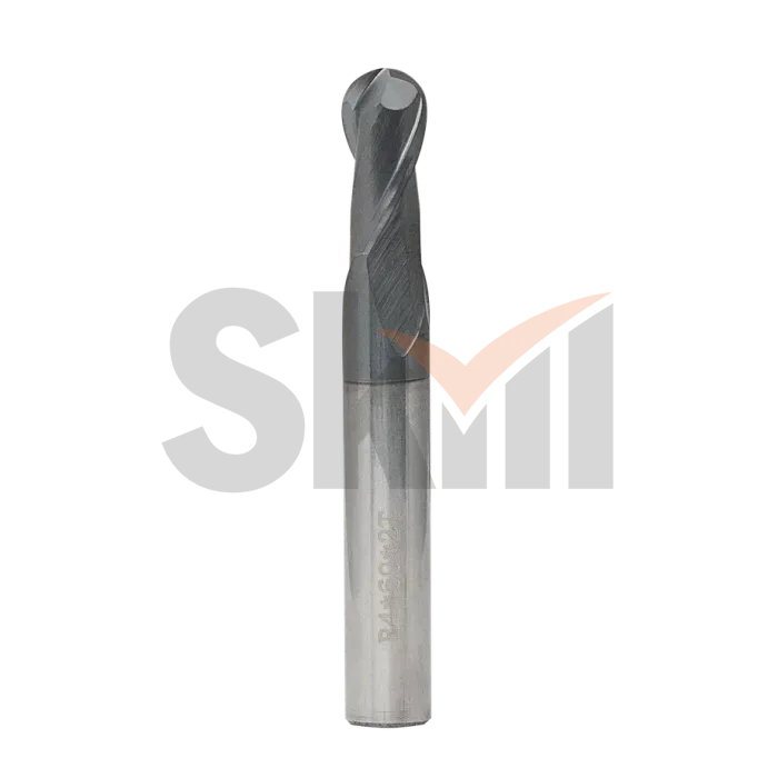 Концевая сферическая фреза 4 зуба, HRC 45, AlTiN 16x32x100 R8