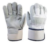 1 пара в упаковке Blacksmith Frost Перчатки комбинированные Jeta Safety из спилковой кожи и хлопчато