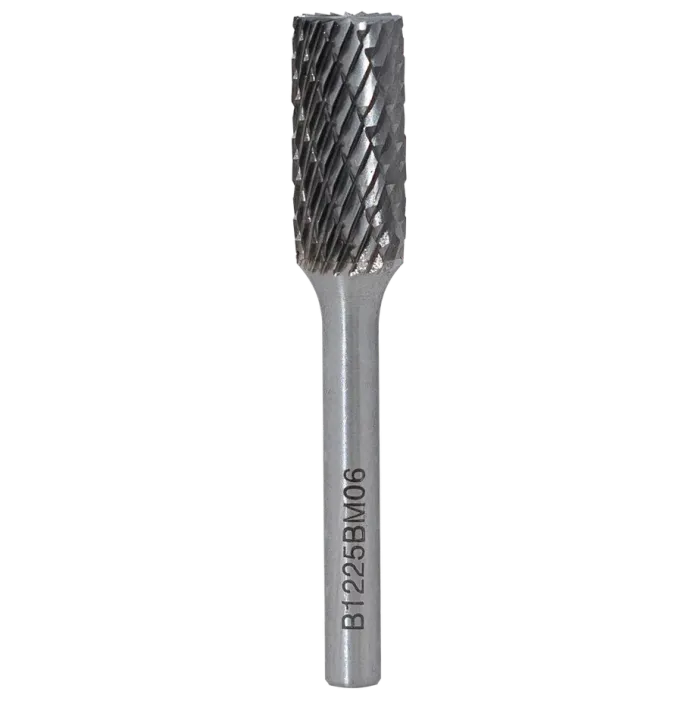 Борфреза с торцевыми зубьями B 06х16 M06 двойная насечка с покрытием