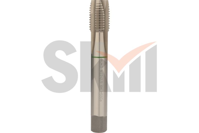 Метчик М22х2,5 (Машинный) DIN376 HSSE 6h B/4-5P 140мм a=14,5 Ruko 232220E