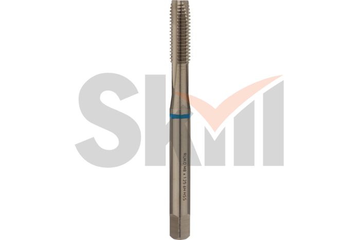 Метчик М 8,0х1,25 (Машинный) DIN371 HSS-G 6h B/4-5P 90мм a=6,2 Ruko 232080