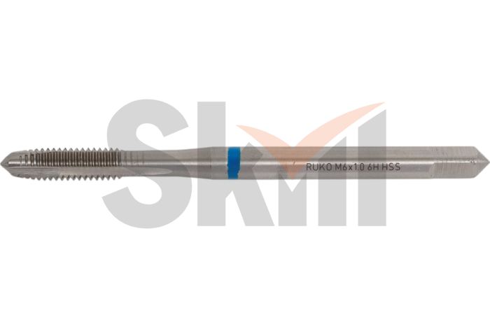 Метчик М 6,0х1,0 (Машинный) DIN371 HSS-G 6h B/4-5P 80мм a=4,9 Ruko 232060