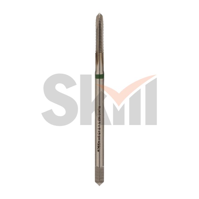 Метчик М 2,5х0,45 (Машинный) DIN371 HSSE 6h B/4-5P 50мм a=2,1 Ruko 232025E