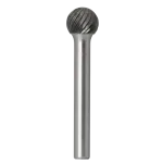 Борфреза сферическая D 03х02 M03 одинарная насечка