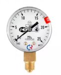 Манометр с поверкой 25,0 МПа, углекислый газ