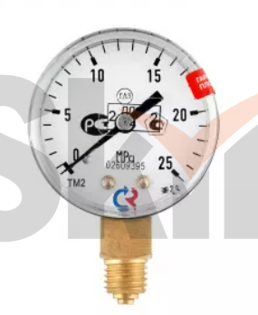 Манометр с поверкой 25,0 МПа, углекислый газ