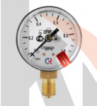 Манометр с поверкой 1,0 МПа, углекислый газ