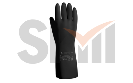 Химические перчатки из неопрена Atom Neo с хлопковым напылением - XL