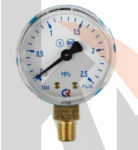 Манометр 2,5 МПа, 1/8 NPT, кислород