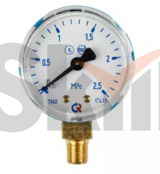 Манометр 2,5 МПа, 1/8 NPT, кислород