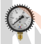 Манометр 1,0 МПа, ⌀63 мм, G1/4, углекислота