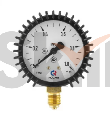 Манометр 1,0 МПа, ⌀63 мм, G1/4, углекислота