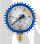 Манометр 2,5 МПа, ⌀63 мм, G1/4, кислород