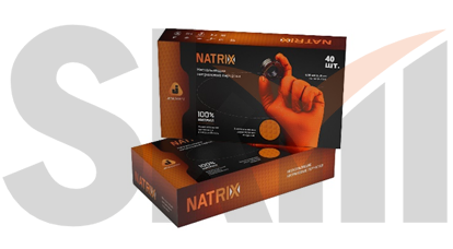 Нескользящие нитриловые перчатки NATRIX - M