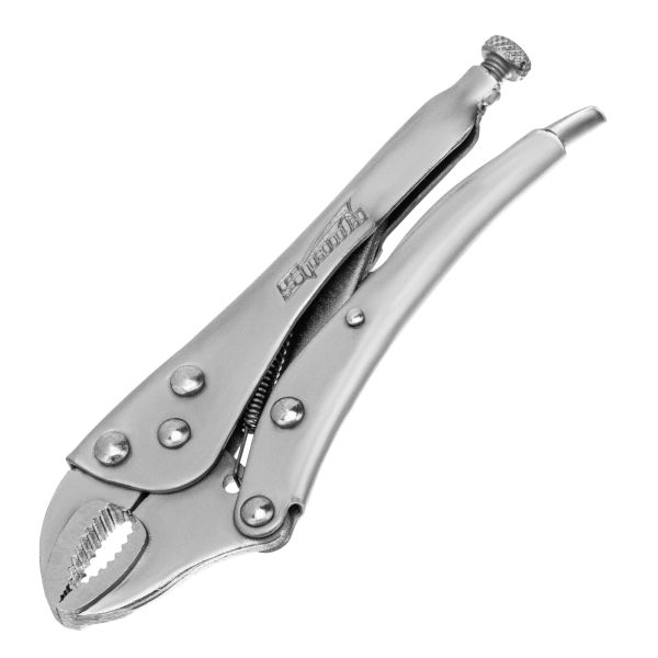 Зажим ручной, 180 мм, полукруглый захват// Sparta