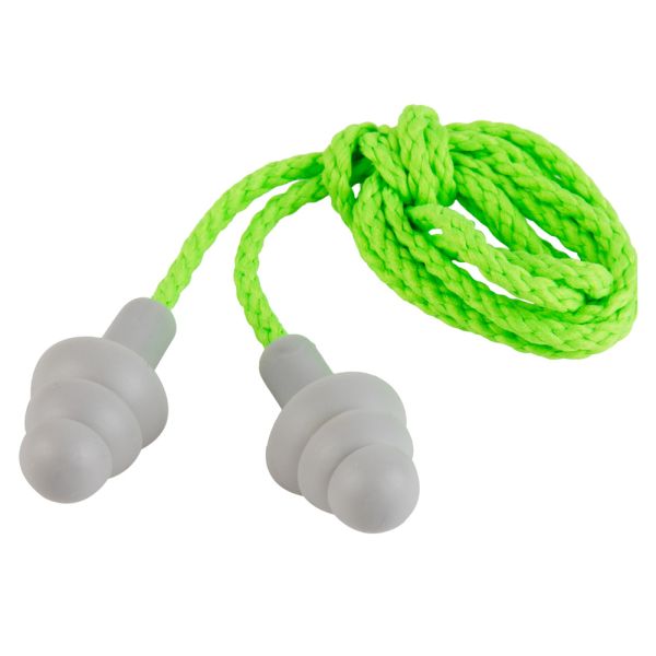 Противошумные беруши со шнурком в пластиковом боксе (32 дБ)