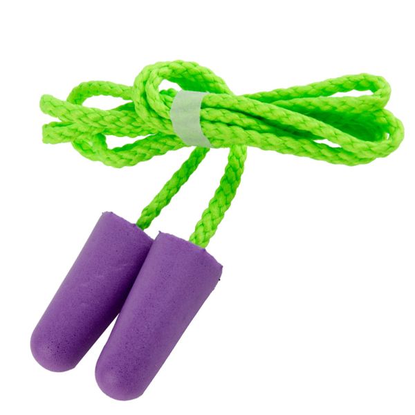 Противошумные беруши удлиненной формы на шнурке (38 дБ)