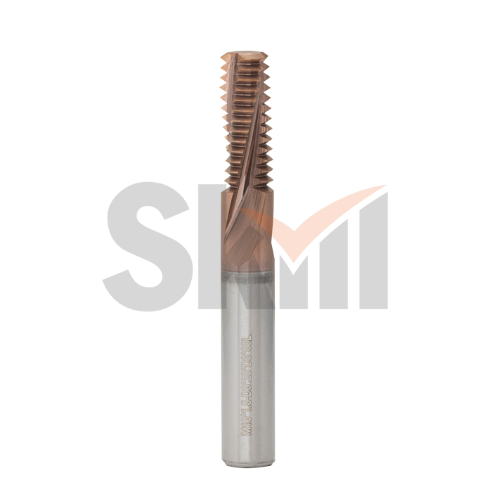 Резьбовая твердосплавная фреза, HRC 55, TiSiN М3х0,5