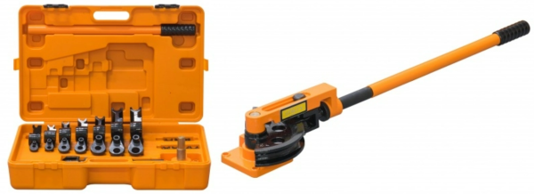 Трубогиб ручной в кофре Stalex MPB-25S, 3/8"- 1", 25 кг.