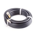 Резиновый маслостойкий воздушный шланг с фитингами Rapid, 20 бар, 12х6 мм, 15 м. AERO Резиновый маслостойкий воздушный шланг с фитингами Rapid, 20 бар, 12х6 мм, 15 м. AERO