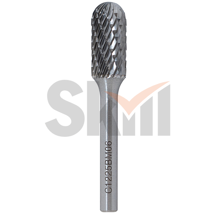 Борфреза сфероцилиндрическая C 06х16 M03 двойная насечка
