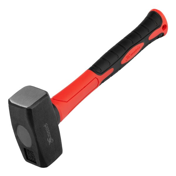 Кувалда''optimal'',1000 г,фибергласовая обрезиненная рукоятка// Matrix