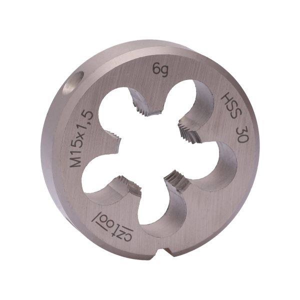 Плашка Bucovice Tools М15х1,5 HSS DIN EN 22568 6g 38х10мм 240151 Плашка Bucovice Tools М15х1,5 HSS DIN EN 22568 6g 38х10мм 240151