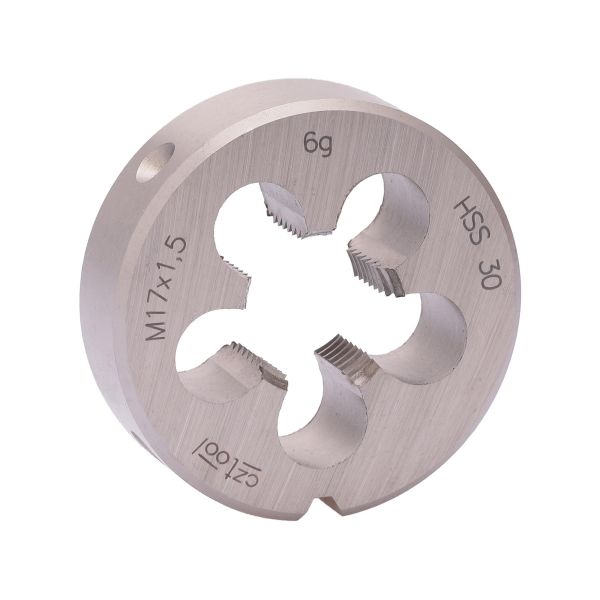 Плашка Bucovice Tools М17х1,5 HSS DIN EN 22568 6g 45х14мм 240171 Плашка Bucovice Tools М17х1,5 HSS DIN EN 22568 6g 45х14мм 240171