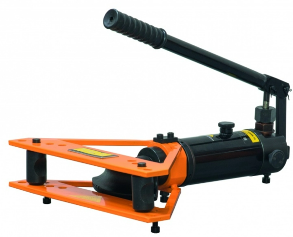 Трубогиб гидравлический Stalex MHPB-1A, 3/8"-1", рабочий ход 150 мм., 6т., в кейсе, 17 кг.