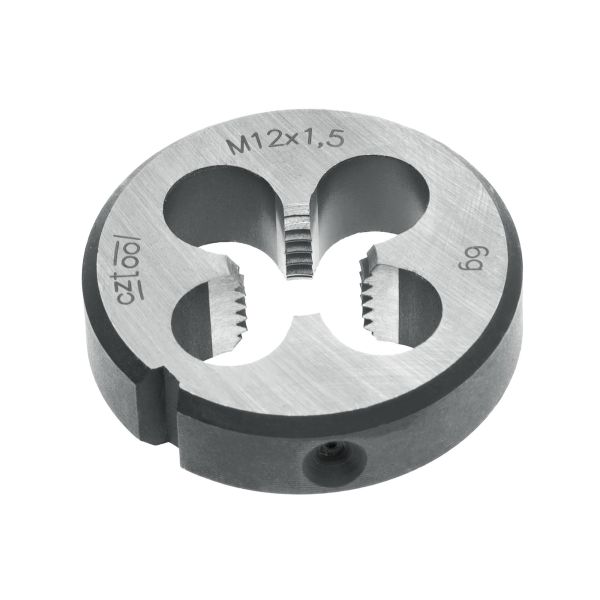 Плашка Bucovice Tools М12х1,5 115CrV3 DIN EN 22568 6g 38х10мм 210121 Плашка Bucovice Tools М12х1,5 115CrV3 DIN EN 22568 6g 38х10мм 210121