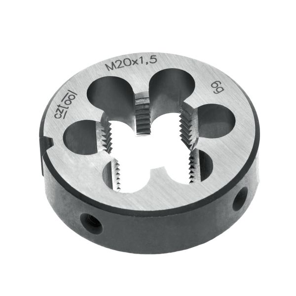 Плашка Bucovice Tools М20х1,5 115CrV3 DIN EN 22568 6g 45х14мм 210202 Плашка Bucovice Tools М20х1,5 115CrV3 DIN EN 22568 6g 45х14мм 210202