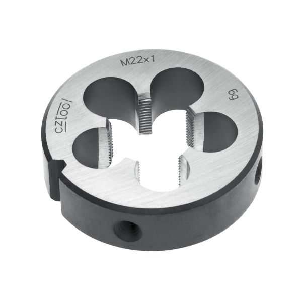 Плашка Bucovice Tools М22х1,0 115CrV3 DIN EN 22568 6g 55х16мм 210223 Плашка Bucovice Tools М22х1,0 115CrV3 DIN EN 22568 6g 55х16мм 210223