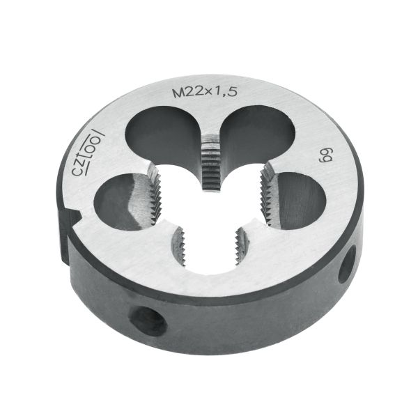 Плашка Bucovice Tools М22х1,5 115CrV3 DIN EN 22568 6g 55х16мм 210222 Плашка Bucovice Tools М22х1,5 115CrV3 DIN EN 22568 6g 55х16мм 210222