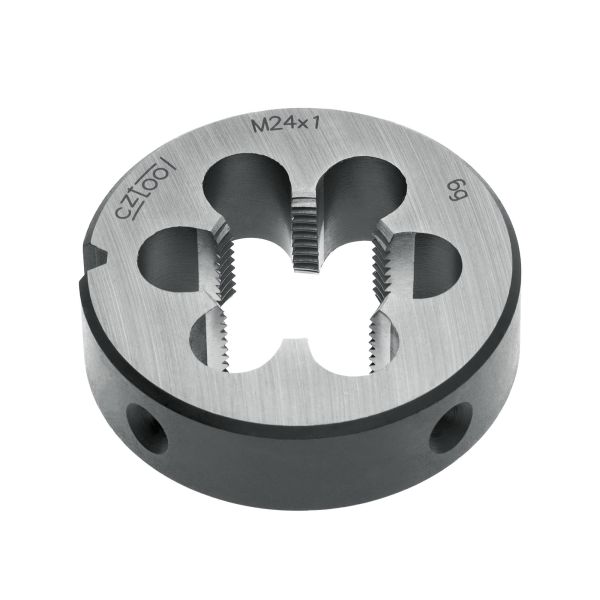 Плашка Bucovice Tools М24х1,0 115CrV3 DIN EN 22568 6g 55х16мм 210243 Плашка Bucovice Tools М24х1,0 115CrV3 DIN EN 22568 6g 55х16мм 210243