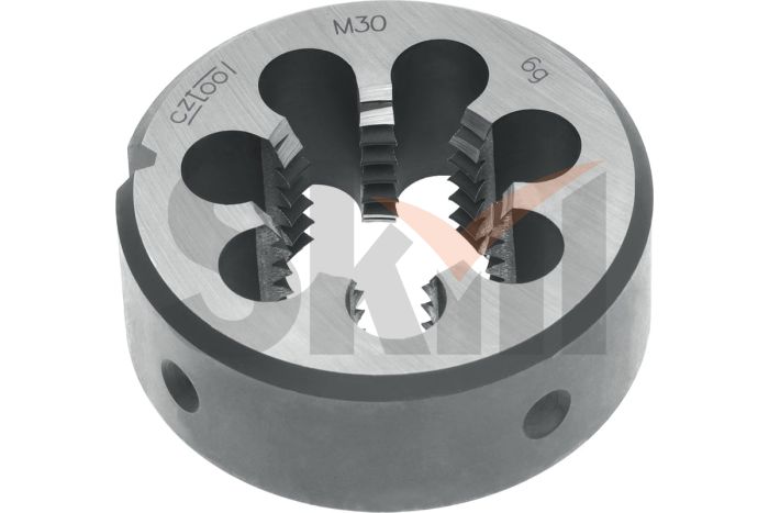 Плашка М30х3,5 DINEN22568 115CrV3 6g 65х25мм Bucovice(CzTool) 210300