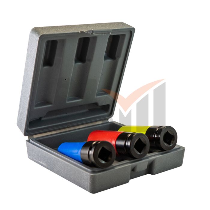 FUBAG Набор торцевых ударных головок 1/2 дюйма 17 19 21 мм