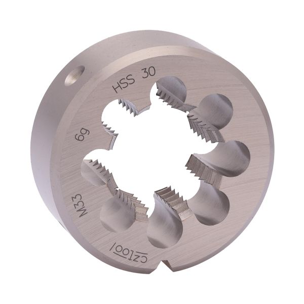 Плашка Bucovice Tools М33х3,5 HSS DIN EN 22568 6g 65х25мм 240330 Плашка Bucovice Tools М33х3,5 HSS DIN EN 22568 6g 65х25мм 240330