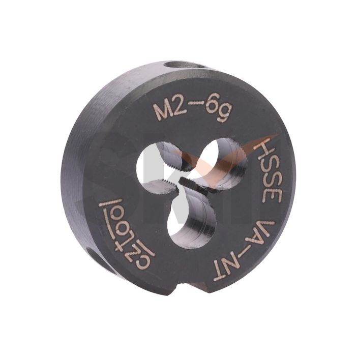 Плашка М 2,0х0,4 DINEN22568 HSSE-VA-NT 6g 16х5мм (Стружколом) Bucovice(CzTool) 301020