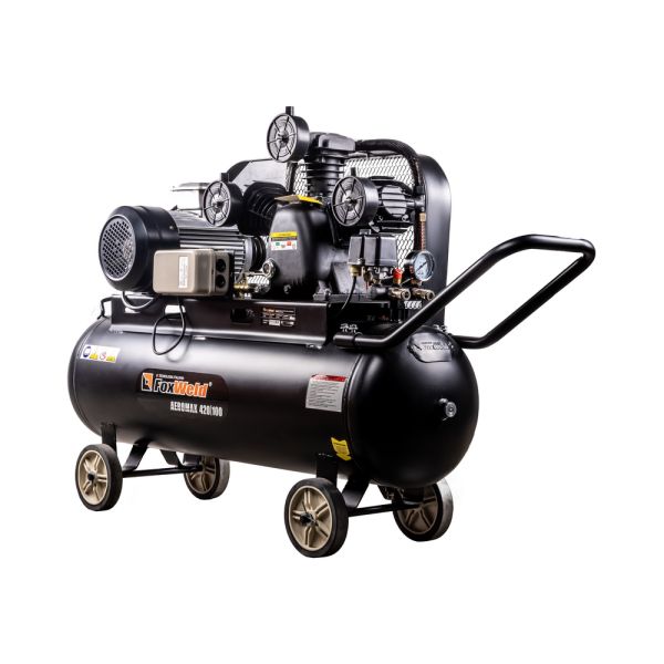 Компрессор масляный ременной AEROMAX 420/100 Компрессор масляный ременной AEROMAX 420/100