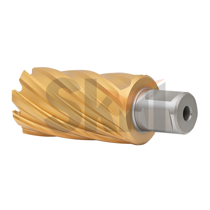 HSS-Co Корончатое сверло по металлу 14x55, weldon 19 GOLD