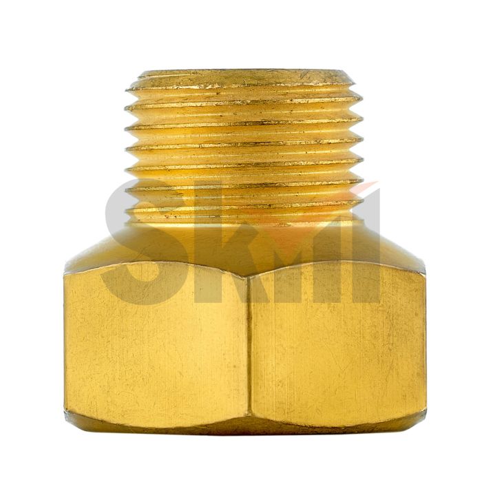 Переходник  к импортному редуктору, латунь