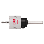 Коронка биметаллическая HSS M42, 4/6 TPI, переменный шаг 41х41 мм