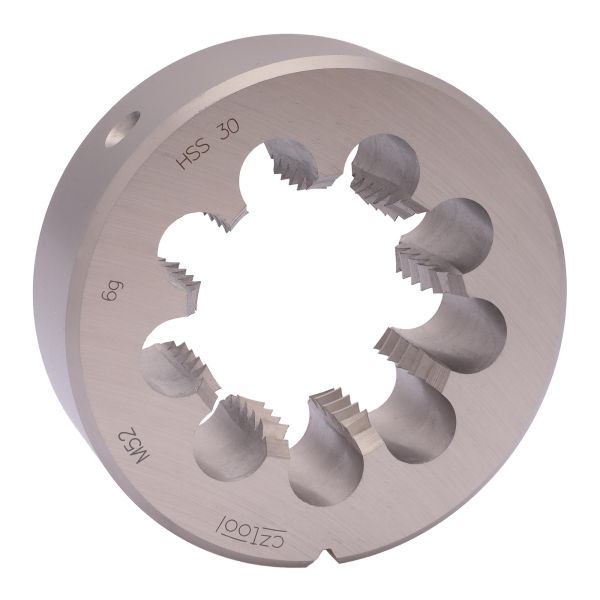 Плашка Bucovice Tools М52х5,0 HSS DIN EN 22568 6g 90х36мм 240520 Плашка Bucovice Tools М52х5,0 HSS DIN EN 22568 6g 90х36мм 240520