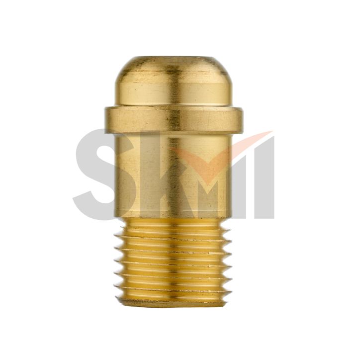 Переходник М16х1,5LH-М12х1,25LH, латунь