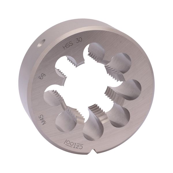 Плашка Bucovice Tools М45х4,5 HSS DIN EN 22568 6g 90х36мм 240450 Плашка Bucovice Tools М45х4,5 HSS DIN EN 22568 6g 90х36мм 240450