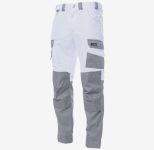 Летние брюки Brodeks KS 302, белый