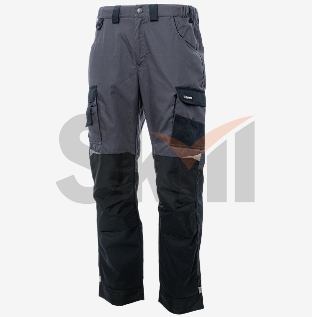 Летние брюки Brodeks KS 302, серый/черный