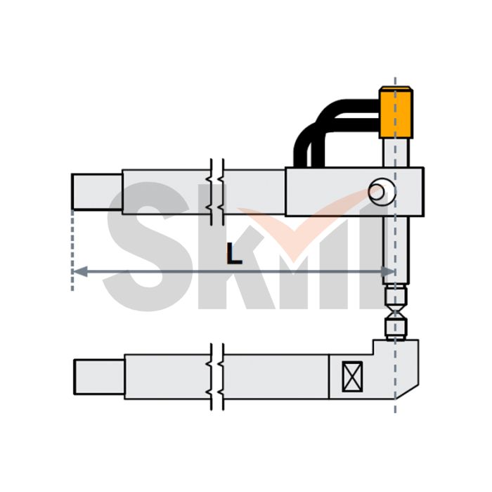 FUBAG Верхнее плечо прямое O 22 х 125мм для серии SG 4-6