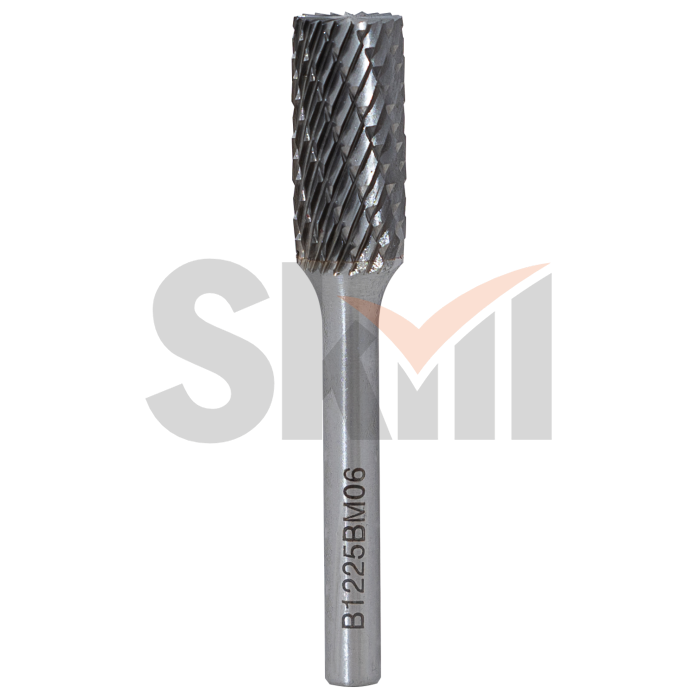 Борфреза с торцевыми зубьями B 25х25 M08 двойная насечка (хв. D-8мм)